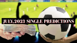 July,2023 Single Predictions